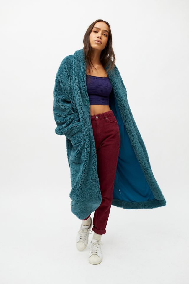 UO Just Chillin Sherpa Coat #3