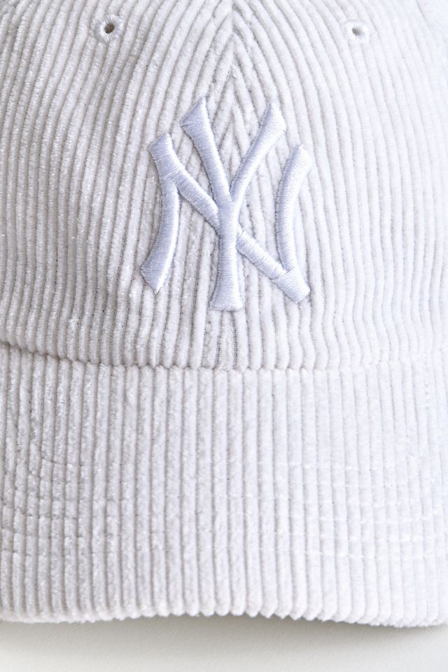 47 Uo Exclusive Mlb New York Yankees Cord Cleanup Baseball Hat In