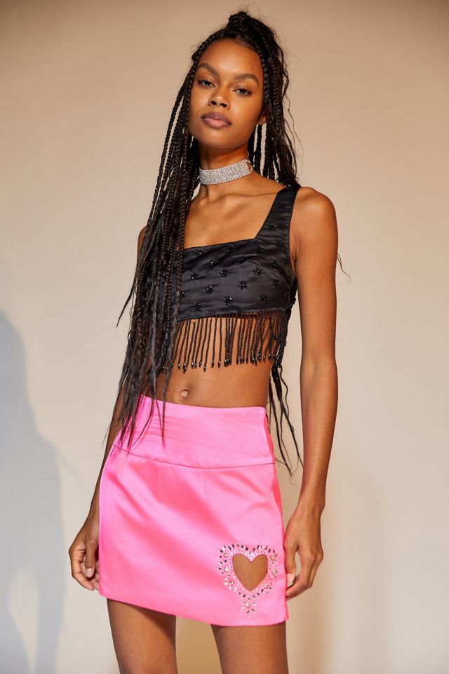 For Love & Lemons Hazel Mini Skirt