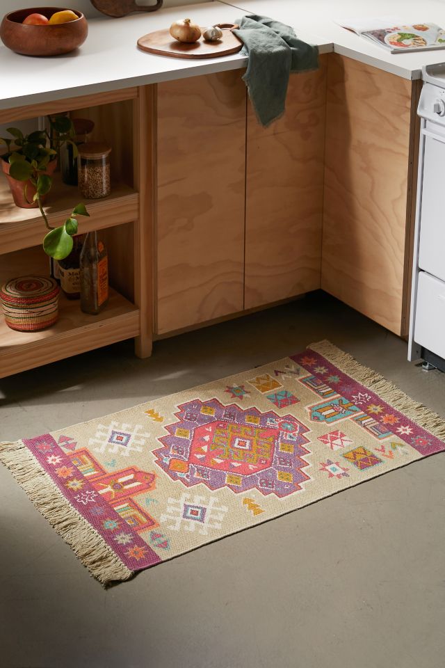 Tess Printed Rug Urban Outfitters