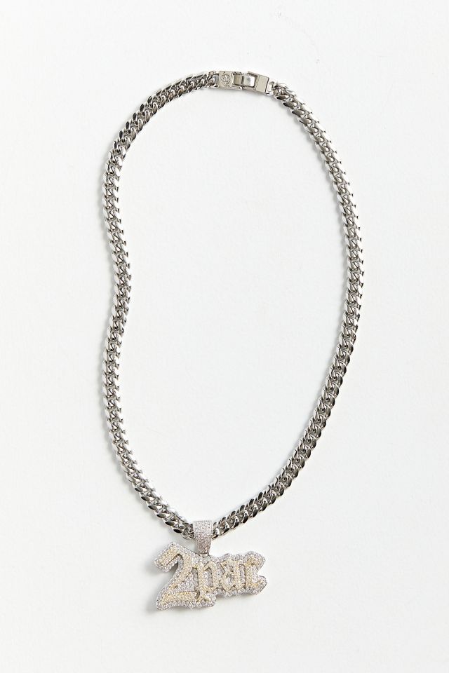 King Ice X 2Pac Logo Necklace | Urban Outfitters Canada