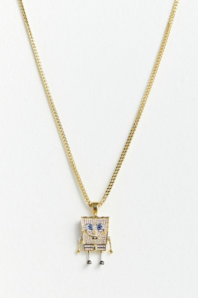 King Ice X SpongeBob SquarePants Necklace Urban Outfitters
