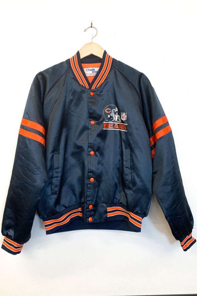 Vintage CHICAGO BEARS Varsity Jacket by Chalk Line 80s Hip Hop 