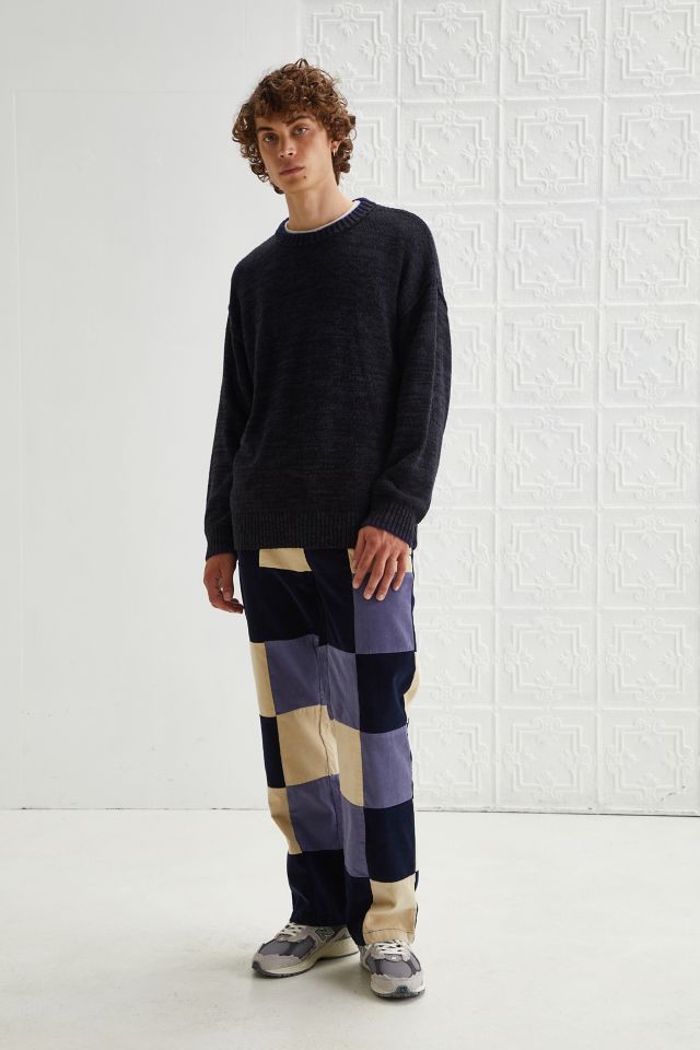 UO Straight Fit Patchwork Corduroy Pant #1