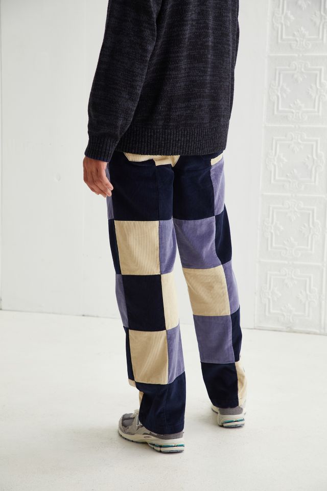 UO Straight Fit Patchwork Corduroy Pant #3