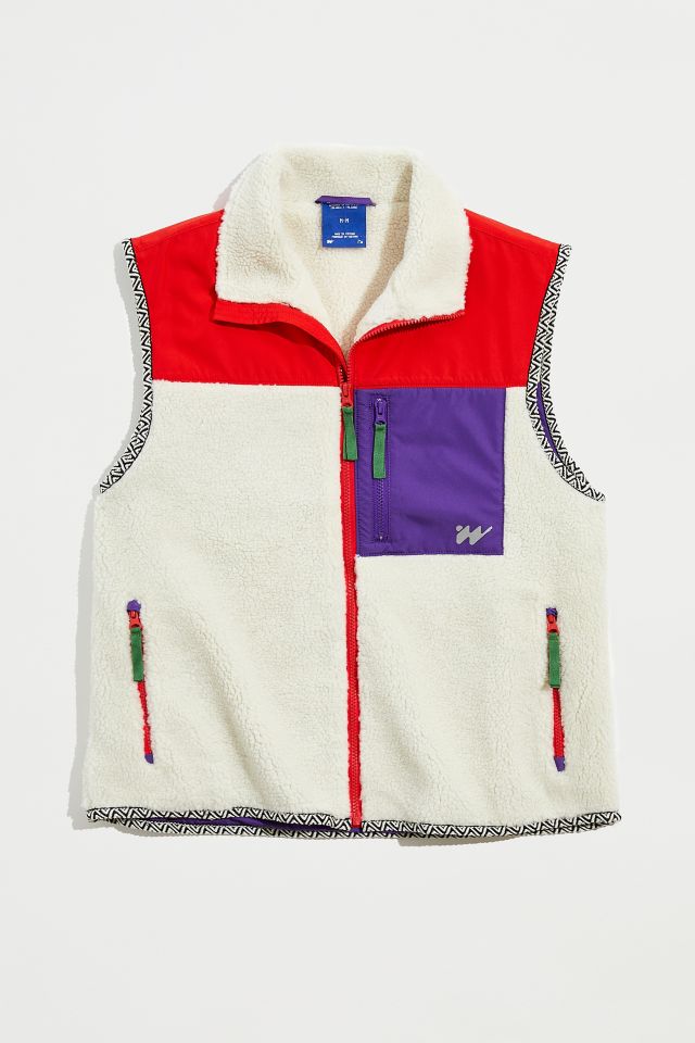 urban outfitters sherpa vest