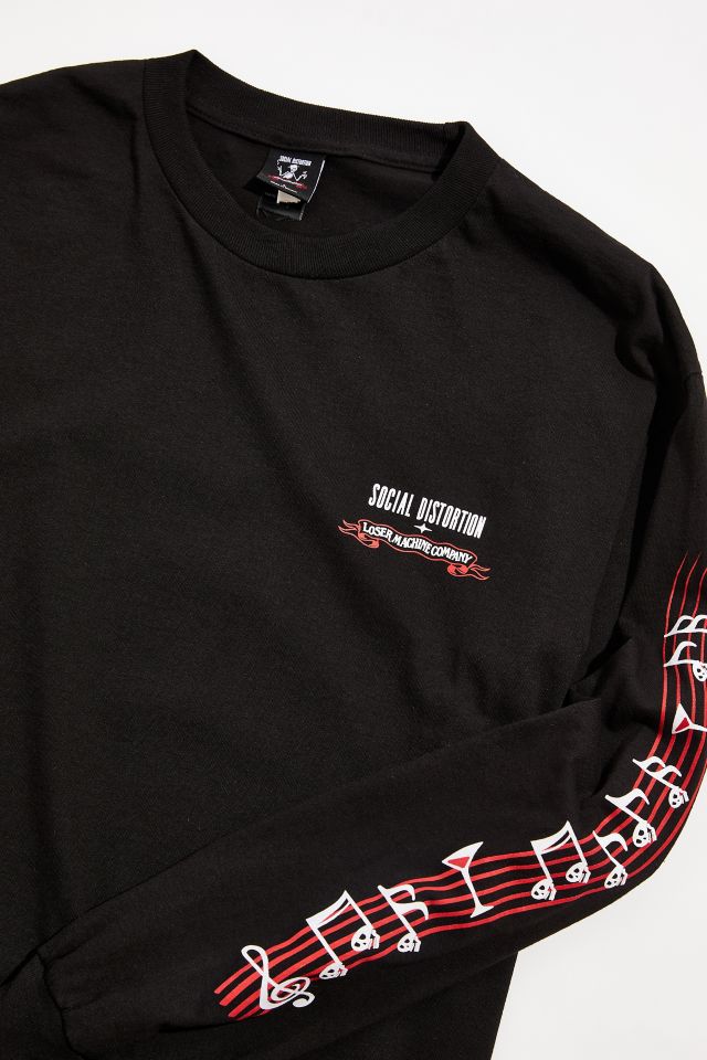 Loser Machine Music Man Social Distortion Long Sleeve Tee #2