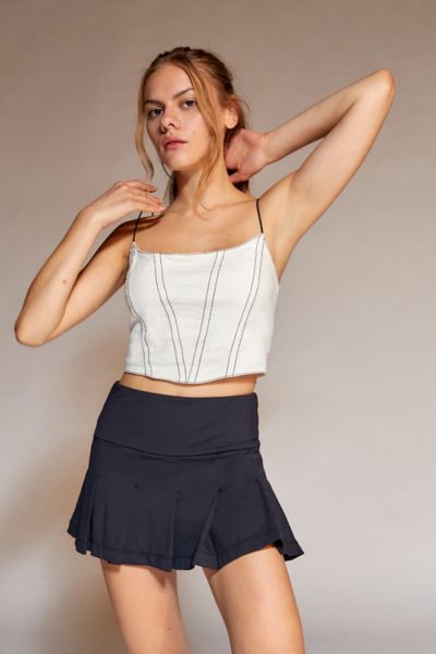 Pleated mini skirt urban outfitters best sale