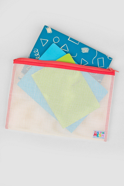 Mokuyobi Flat Mesh Zip Pouch - Thumbnail 3