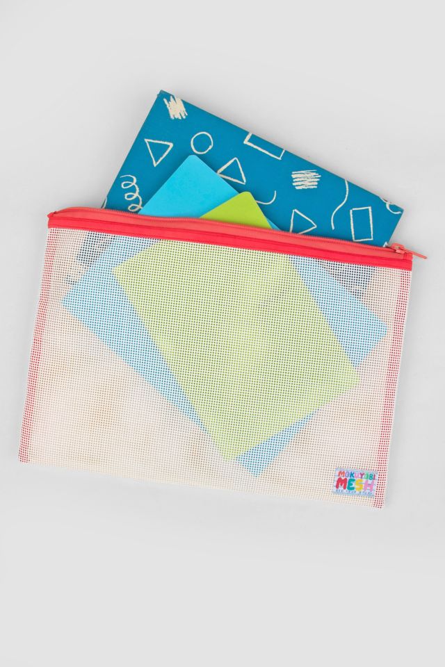 Mokuyobi Flat Mesh Zip Pouch Set #4
