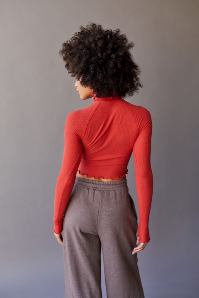 Out From Under Trina Seamed Turtleneck Top #2