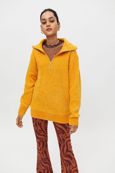 Urban outfitters 2025 half zip sweater