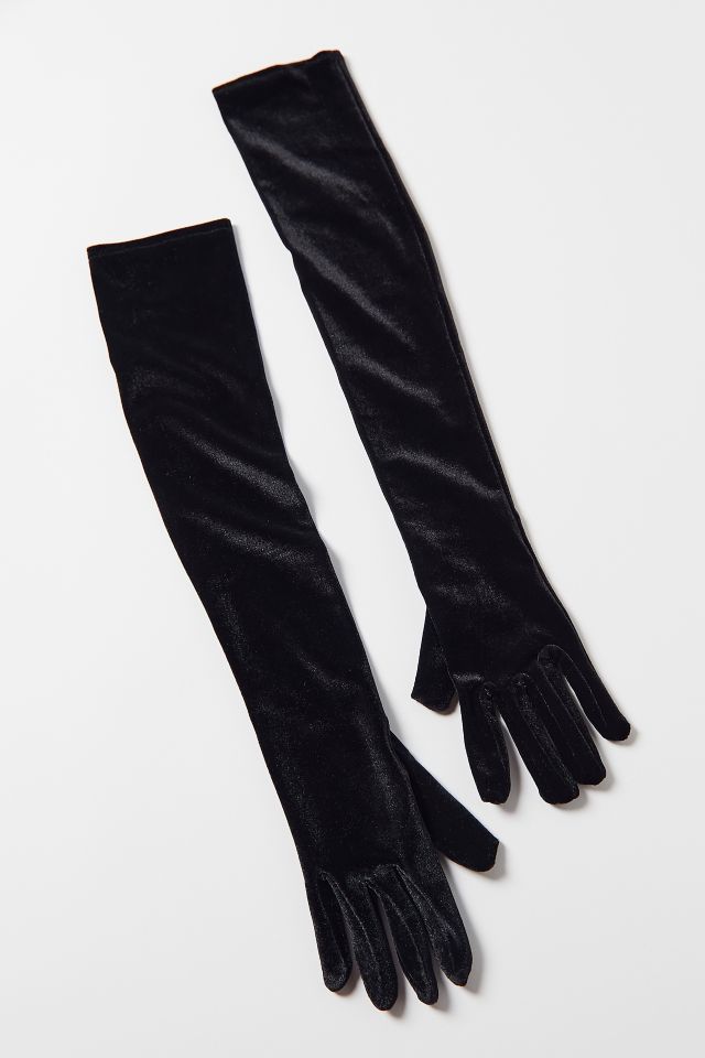 Gants d'opéra en velours Vera #1