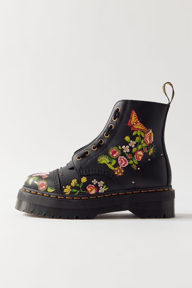 新品未使用】Dr.Martens SINCLAIR 8EYE FLORAL 23cm 靴 通販 限定