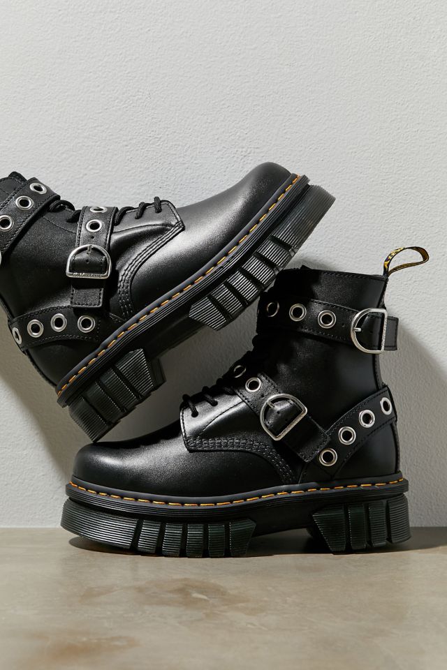 Dr. Martens Audrick Hardware Leather Platform Boot #1