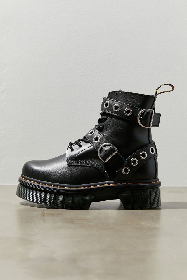 Dr. Martens Audrick Hardware Leather Platform Boot #2