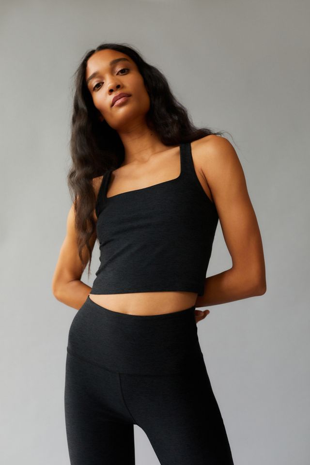 Square Neck Cropped Tank