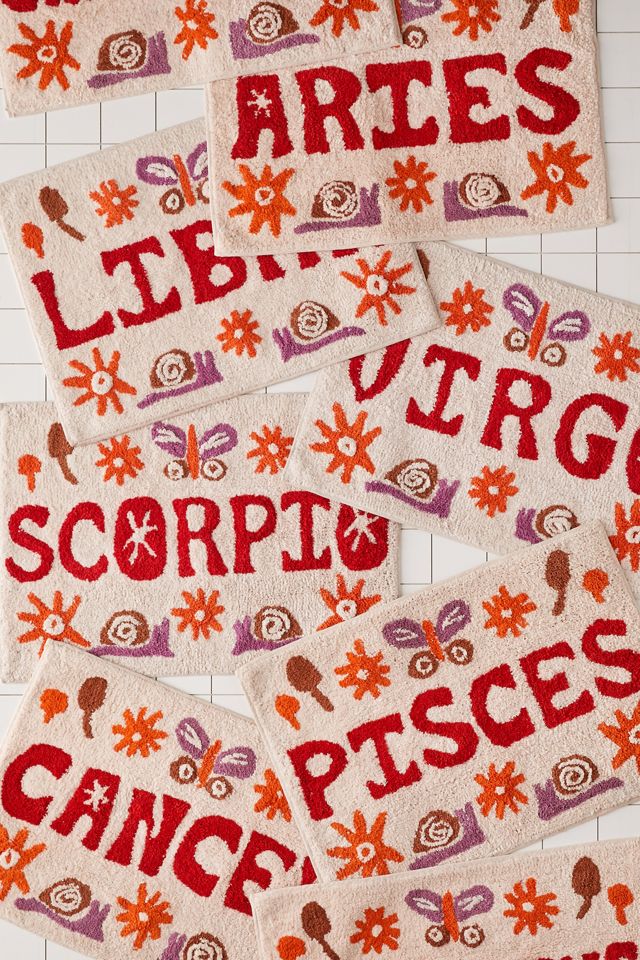 Zodiac Bath Mat Urban Outfitters