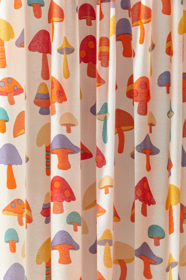 Mushroom Friends Shower Curtain #1