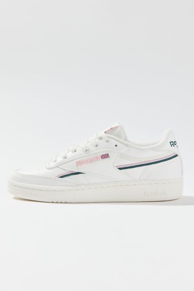 Women's Classic Vegan Sneakers in White/Pink