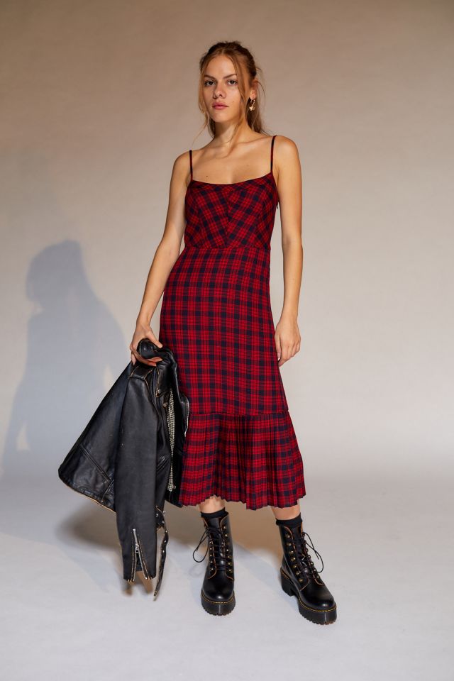 Urban outfitters plaid outlet dress