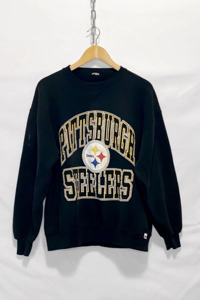 Upcycled Vintage Steelers Flame Sweatshirt