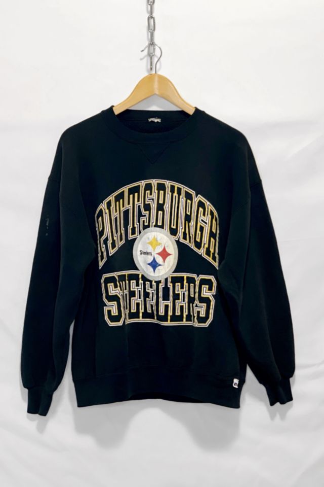 pittsburgh steelers crew neck sweatshirt