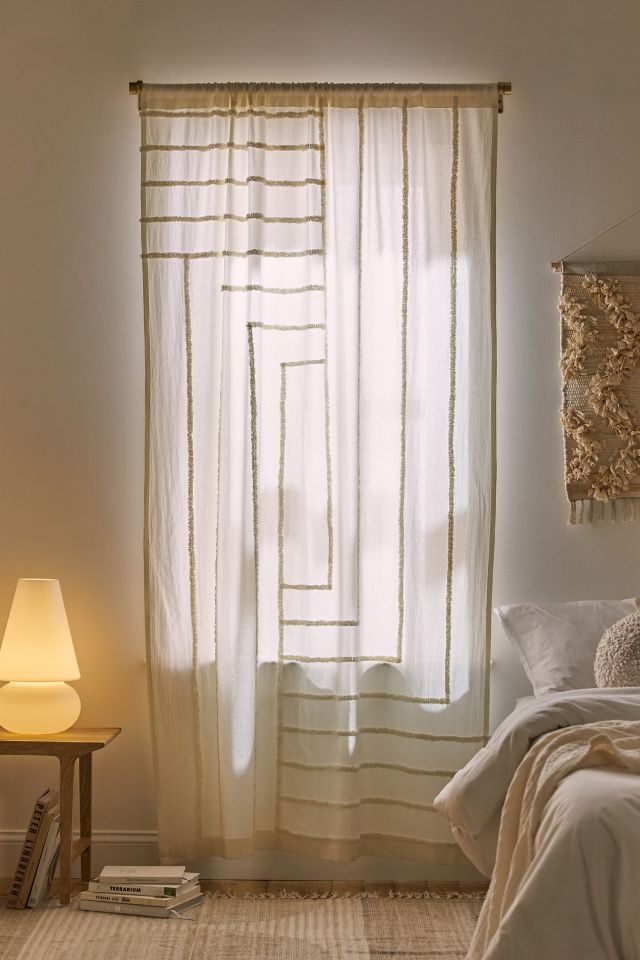 Leonie Tufted Window Panel #1