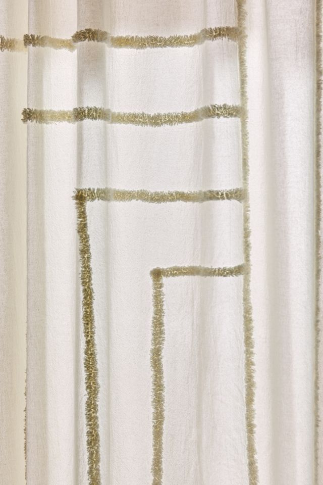 Leonie Tufted Window Panel #4