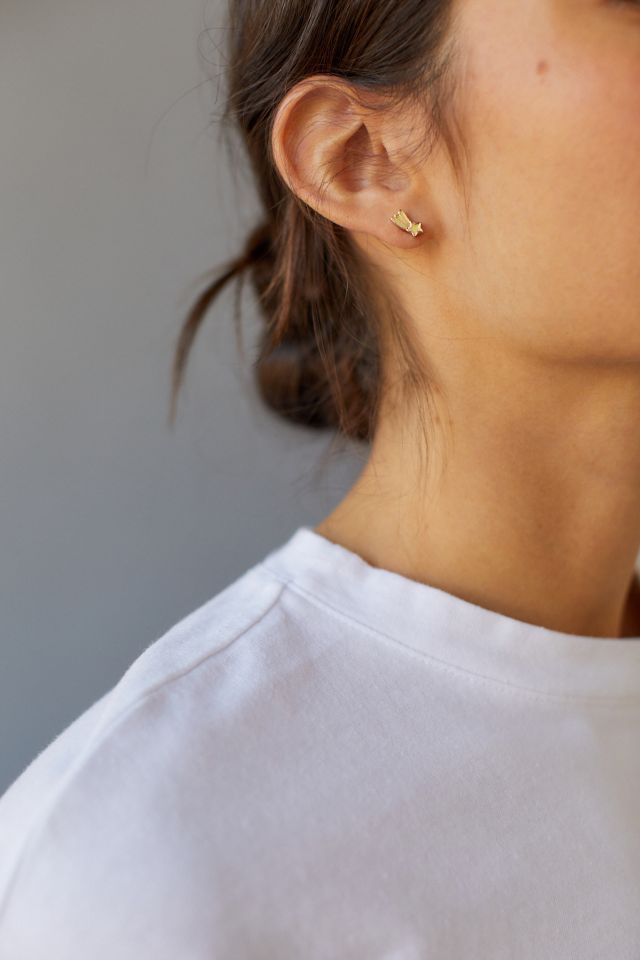 Ensemble de Boucles d'Oreilles Dépareillées en Émail #3