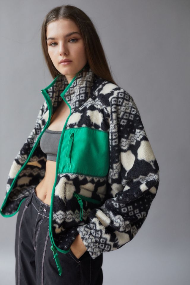 UO Stormi Zip-Up Fleece Jacket #4