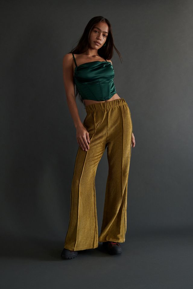 BDG Urban Outfitters Mom High Rise Yellow Corduroy Pants 28 - $30 - From  Ridley