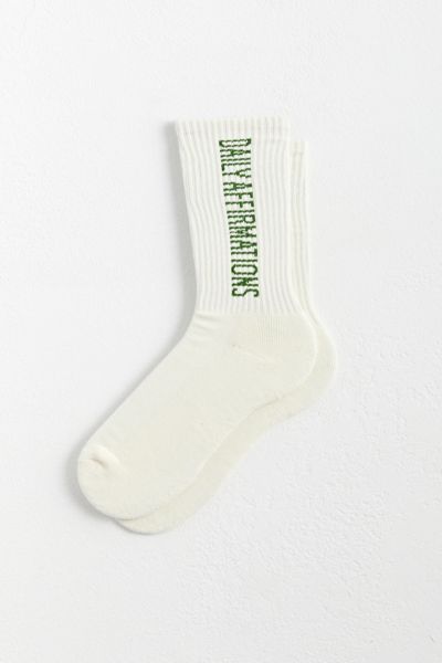 Daily Affirmation Sock | Urban Outfitters