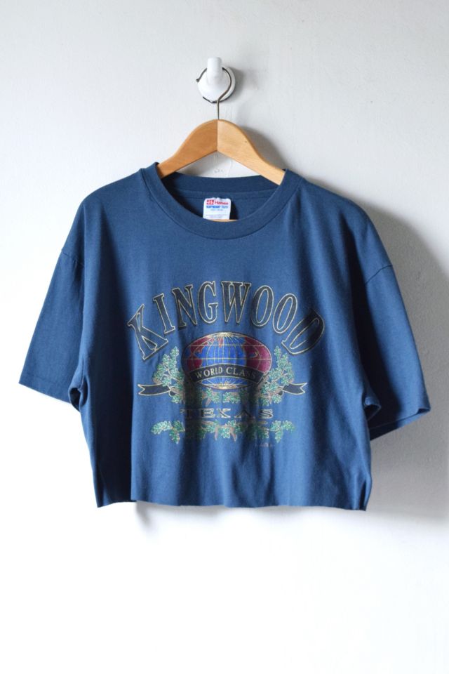 Vintage 90s Kingwood, Texas Cropped T-Shirt | Urban Outfitters