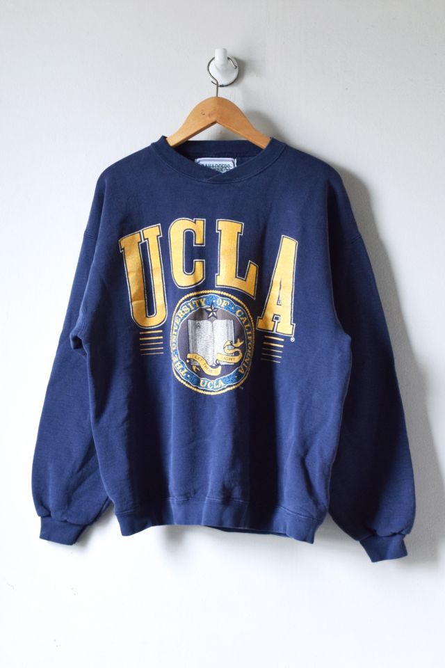 Vintage 90s UCLA Navy Blue Sweatshirt Urban Outfitters