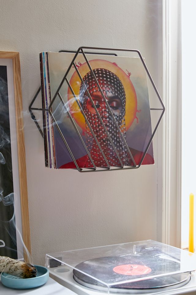 Zina Vinyl Storage Rack Urban Outfitters