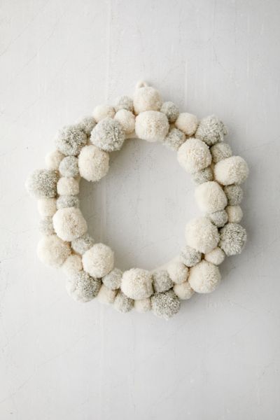 Pompom Wreath | Urban Outfitters