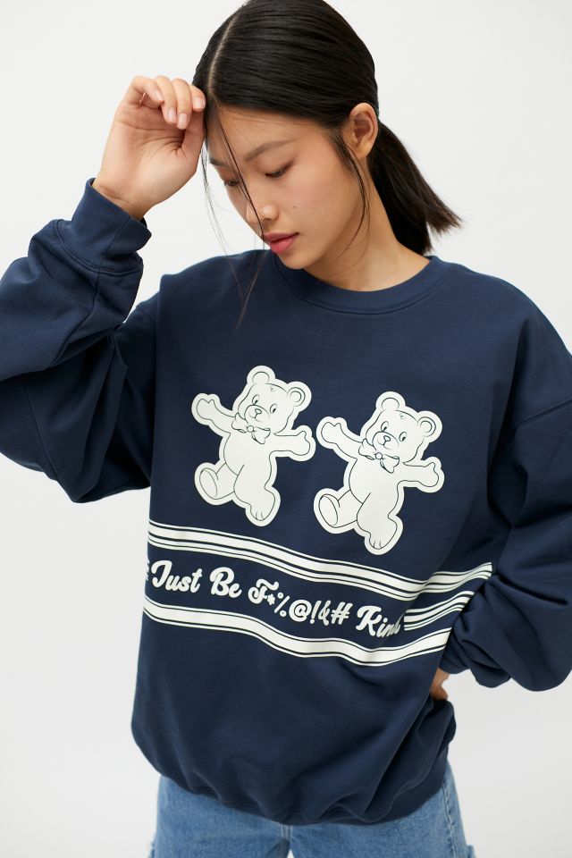 The Mayfair Group Just Be Kind Crew Neck Sweatshirt