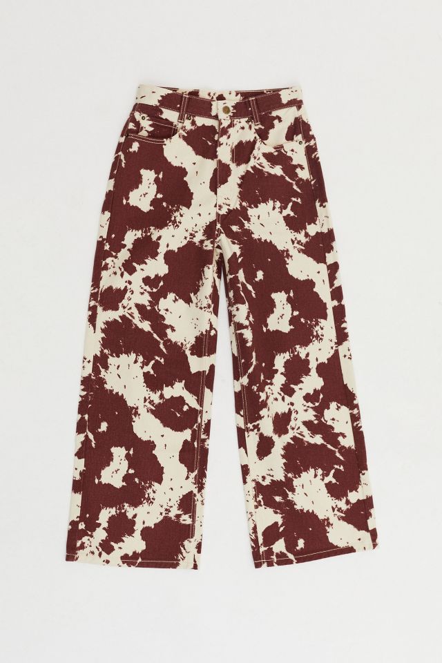 BDG High & Wide Jean - Cow Print #5