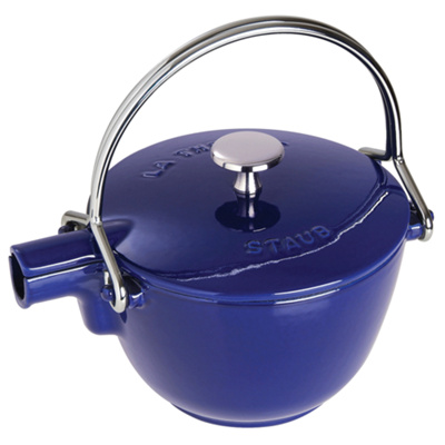 Staub Cast Iron 1-qt Round Tea Kettle - Thumbnail 2