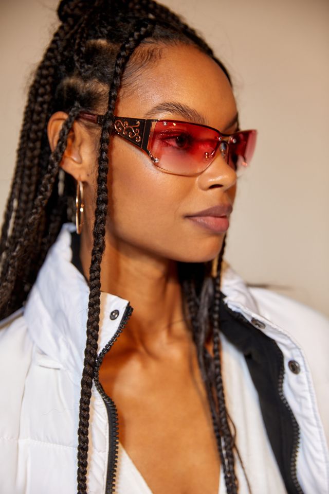 Paris Metal Shield Sunglasses #1