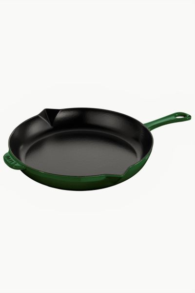 Staub Cast Iron 12-inch Fry Pan In Basil