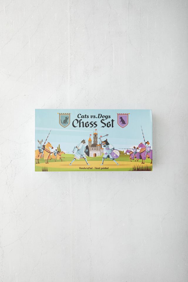 Cats Vs. Dogs Chess Set #1
