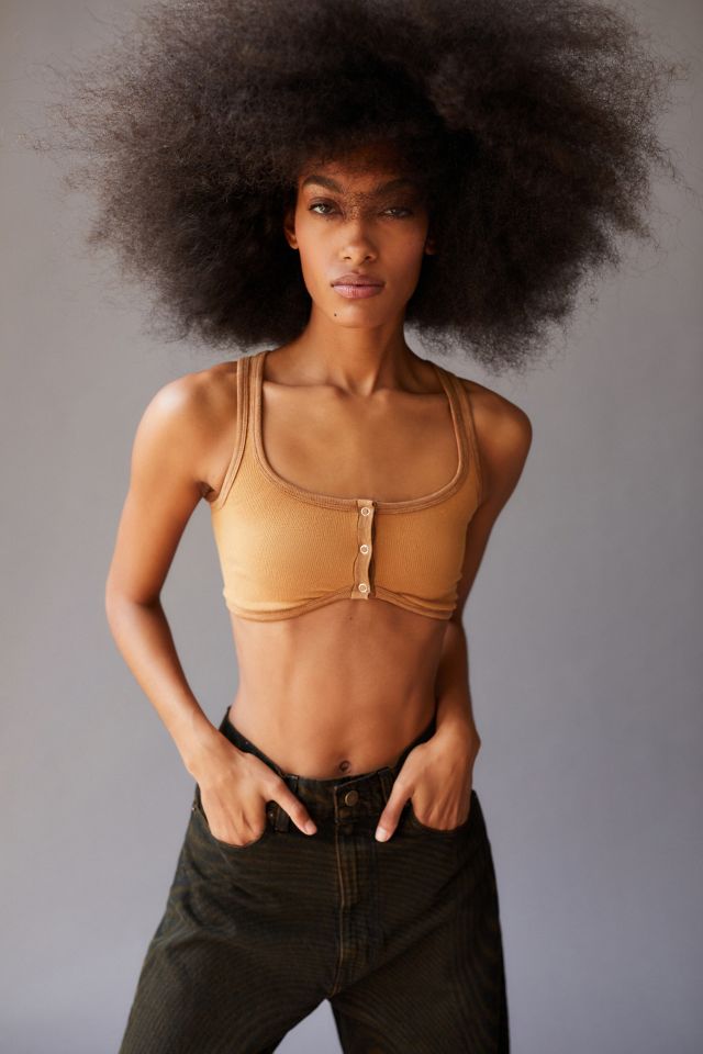 Urban outfitters best sale seamless bra top