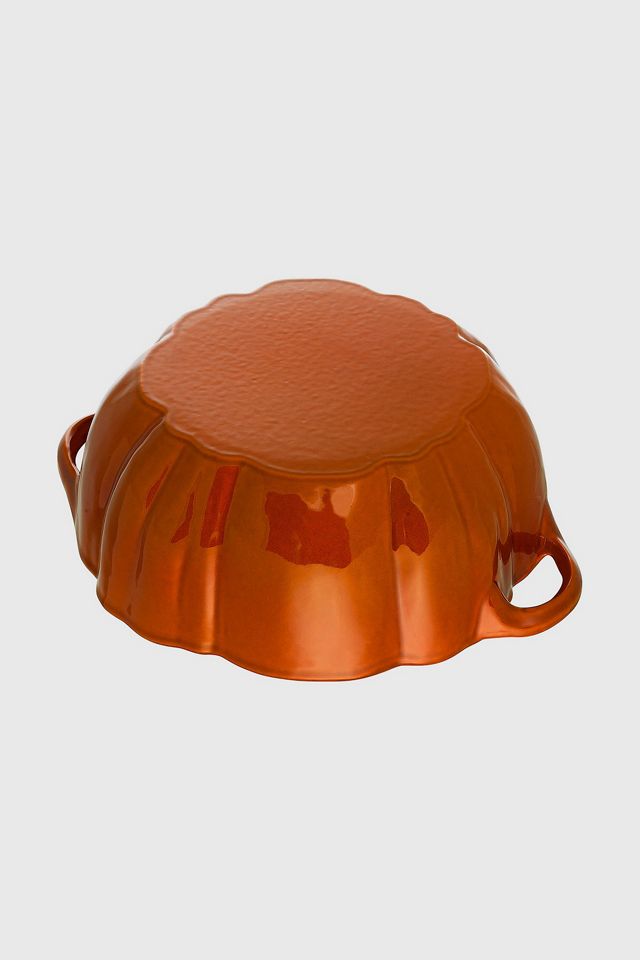 Staub Cast Iron 3.5-qt Pumpkin Cocotte #3