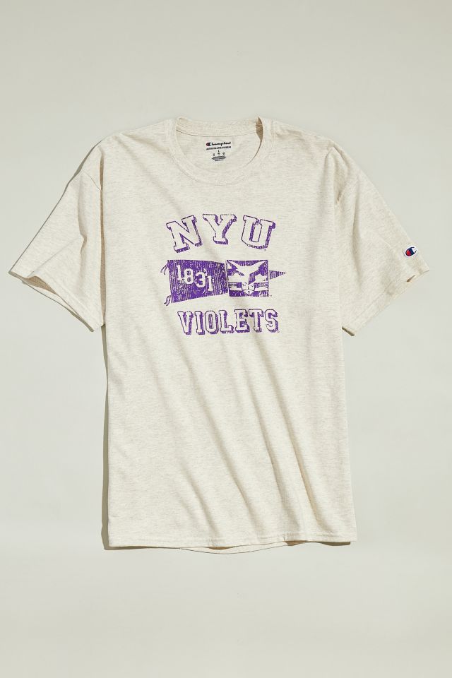 Champion NYU Collegiate Tee #1