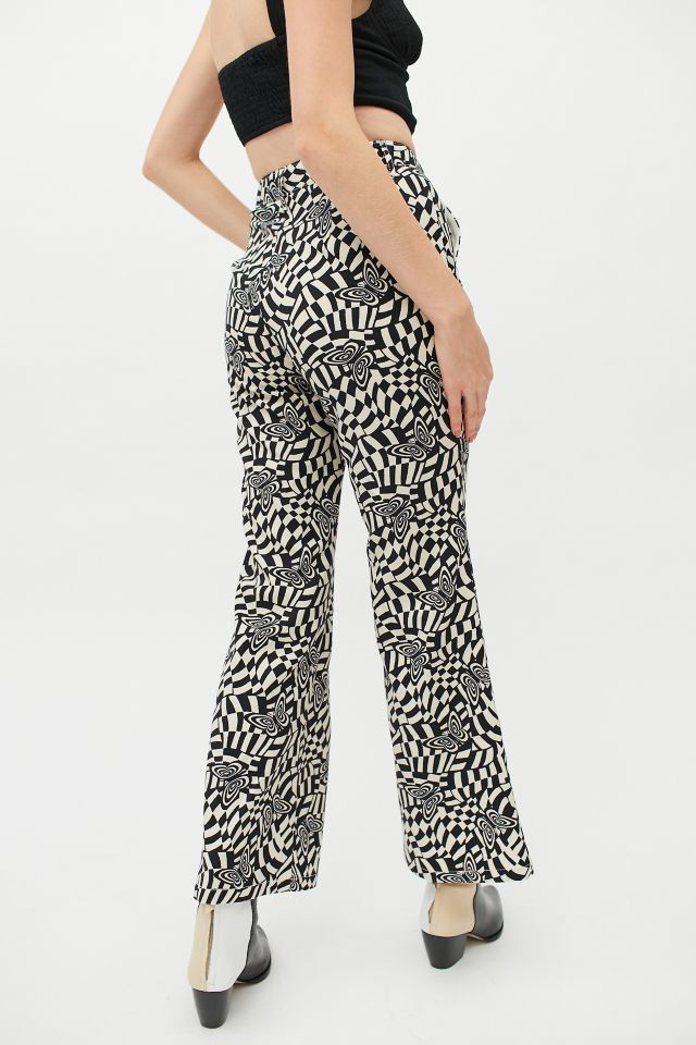 Pantalon Évasé Imprimé Isabella UO #1