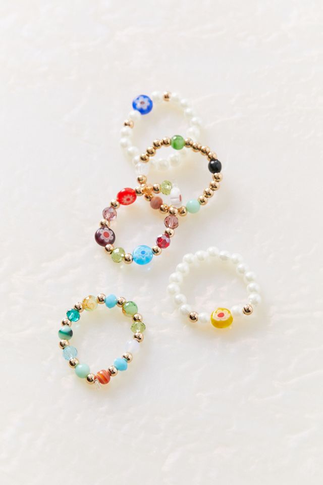 Beaded Ring Set #2