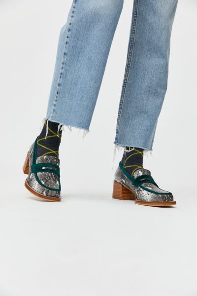 urban outfitters heeled loafers