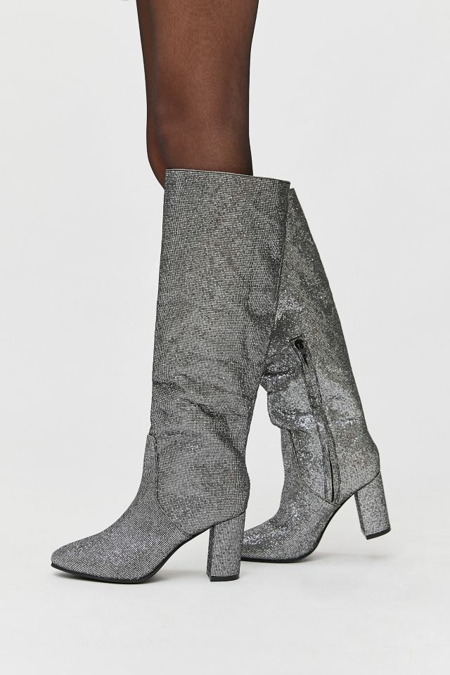 Glitter discount tall boots